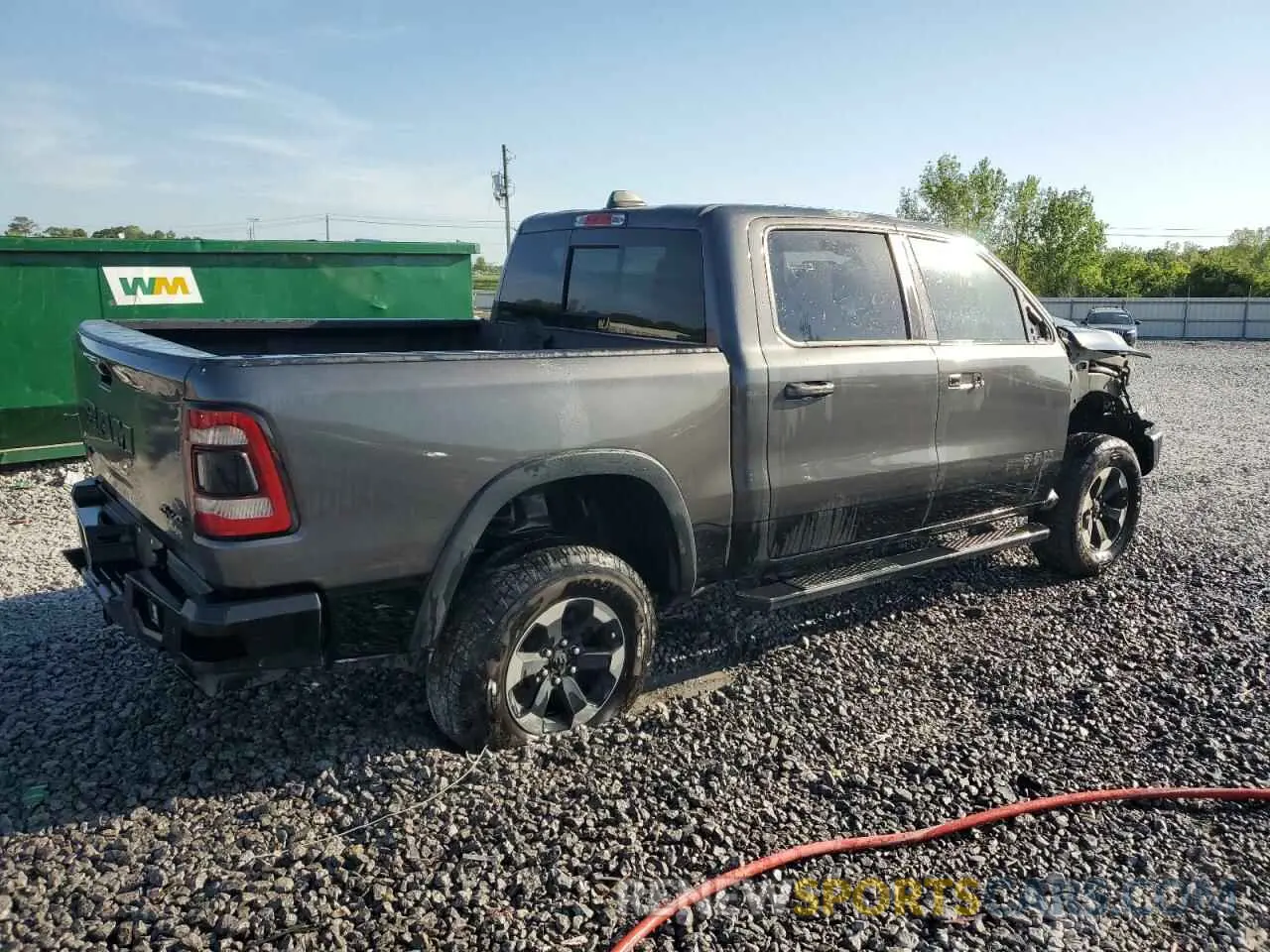 3 Photograph of a damaged car 1C6SRFLT6LN360847 RAM 1500 2020