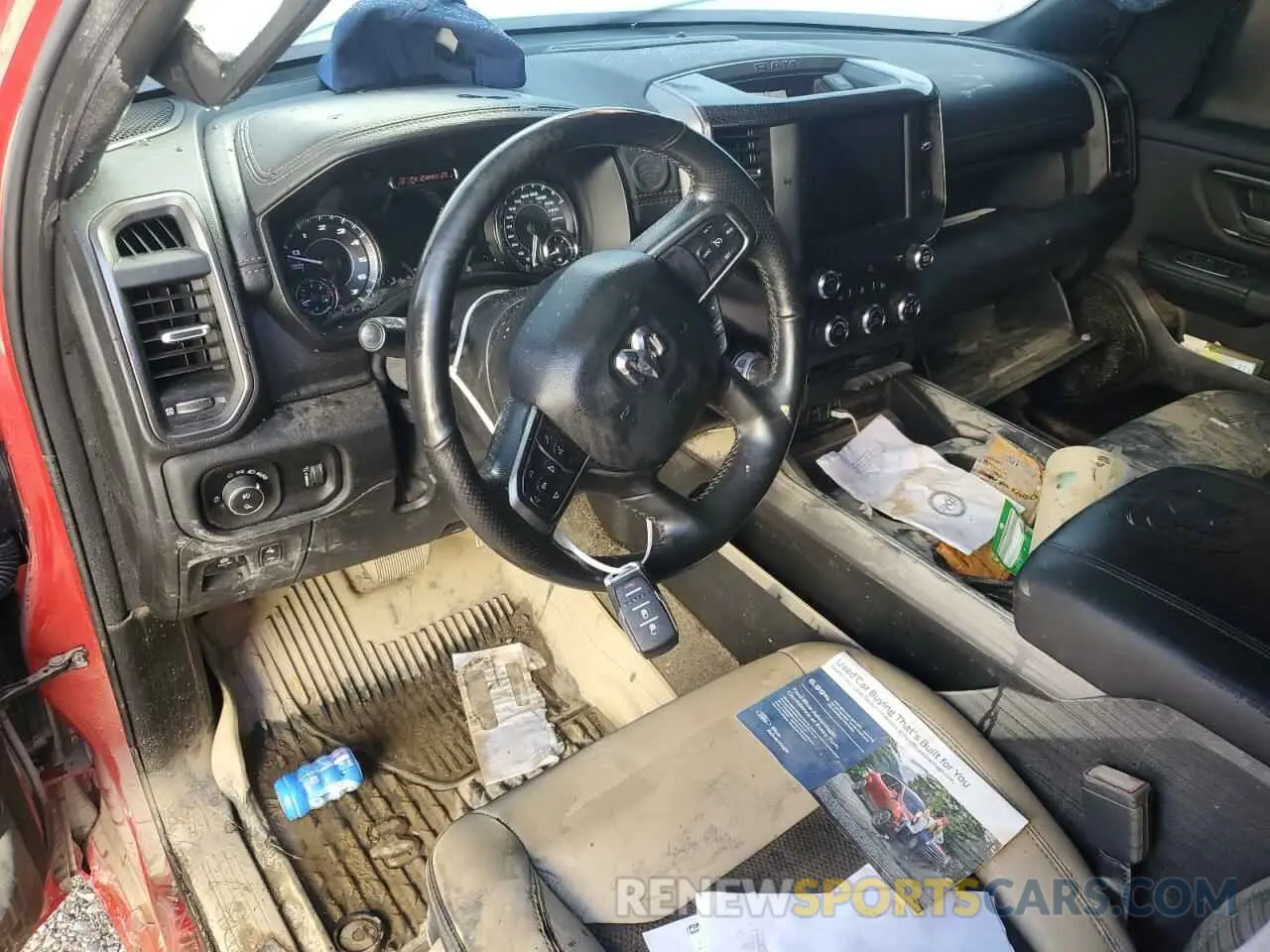 8 Photograph of a damaged car 1C6SRFLT8LN422071 RAM 1500 2020