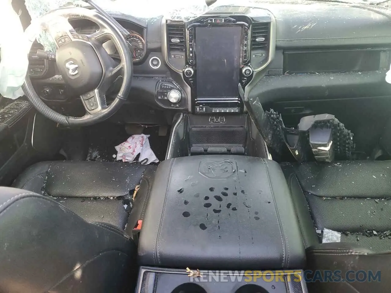 8 Photograph of a damaged car 1C6SRFLTXLN143365 RAM 1500 2020