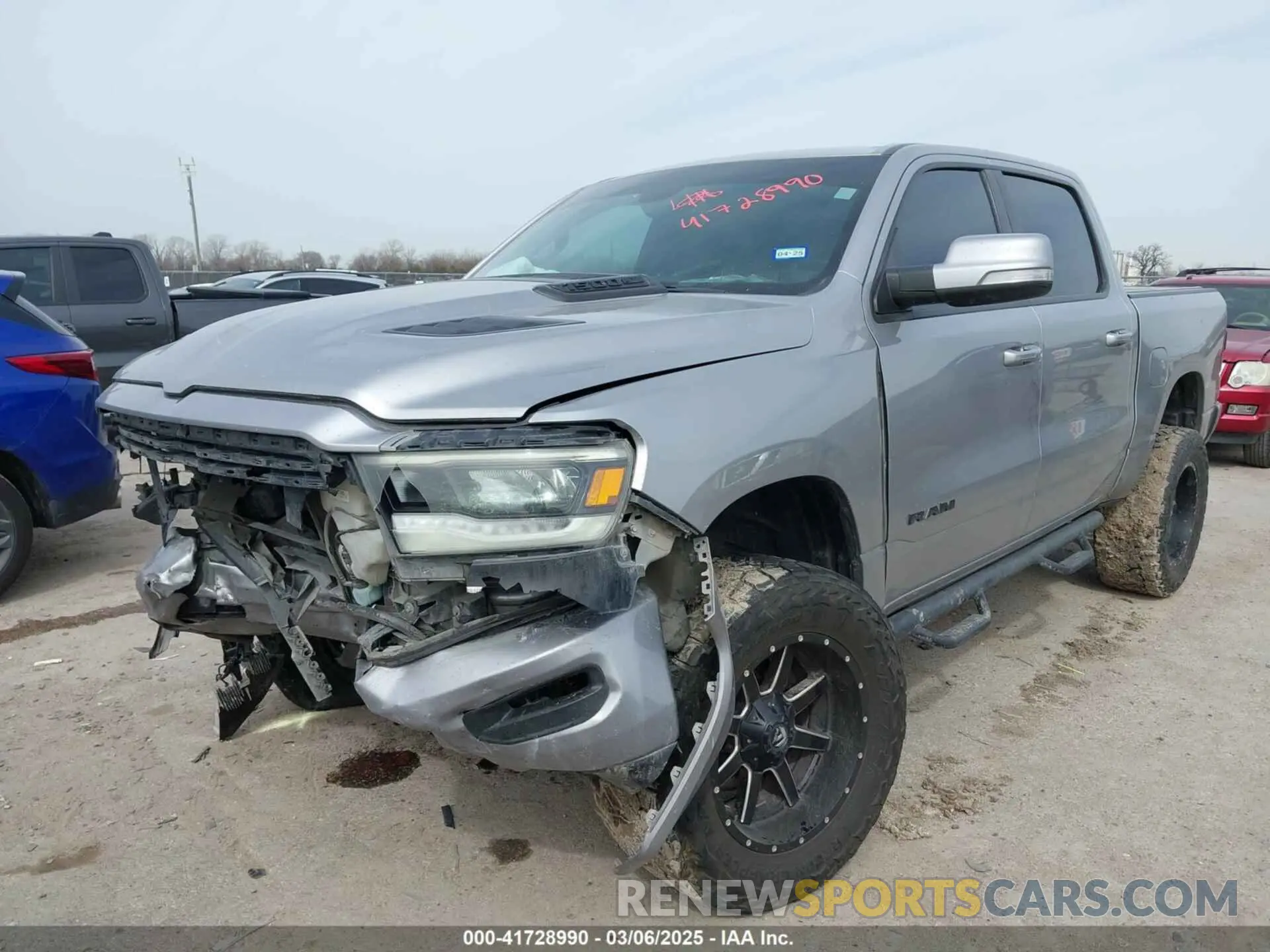 6 Photograph of a damaged car 1C6SRFLTXLN174812 RAM 1500 2020