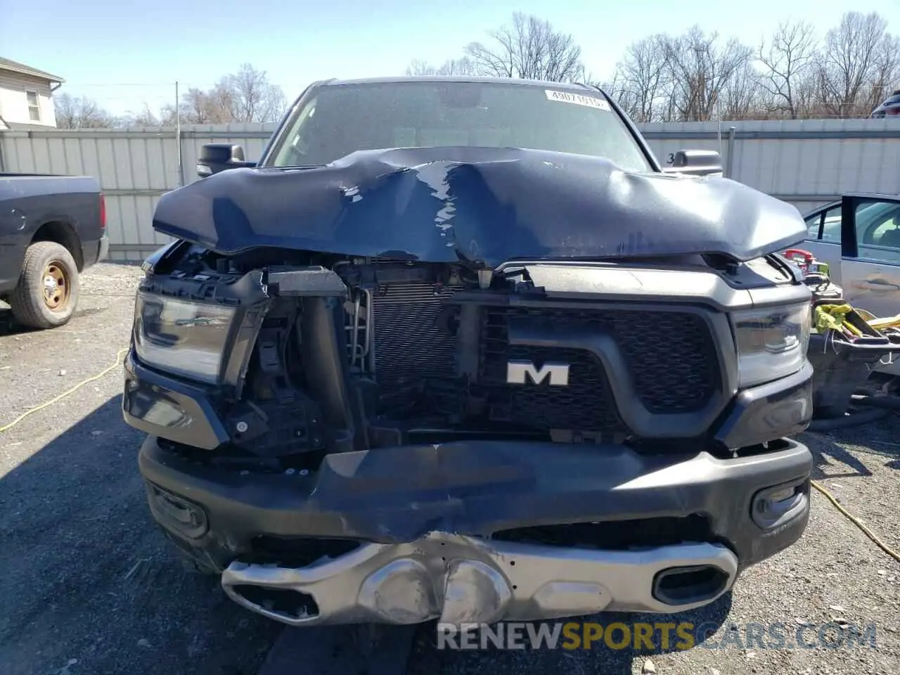 5 Photograph of a damaged car 1C6SRFLTXLN342707 RAM 1500 2020