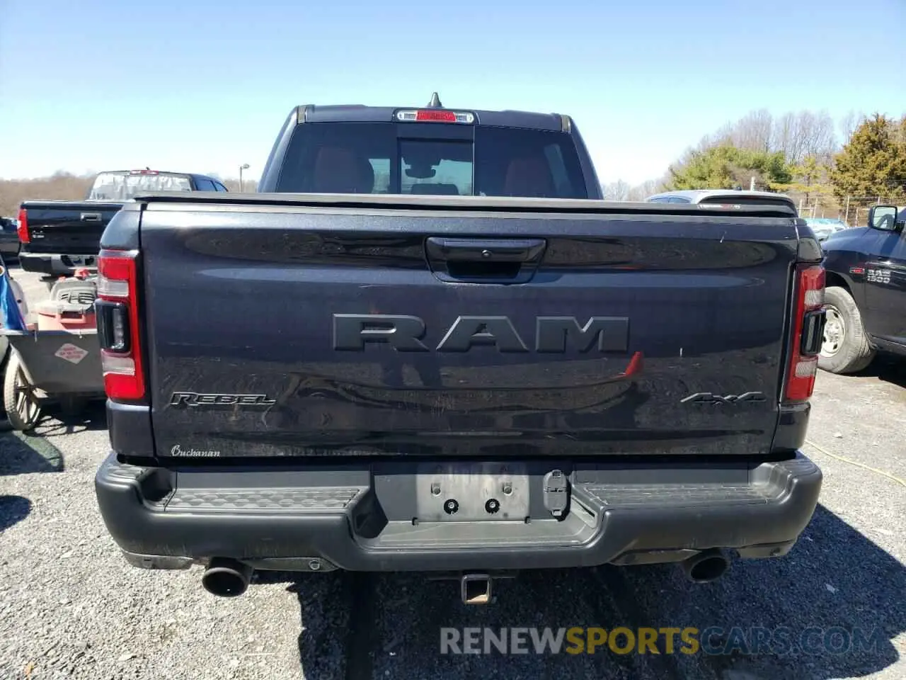6 Photograph of a damaged car 1C6SRFLTXLN342707 RAM 1500 2020