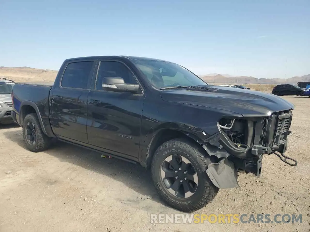 4 Photograph of a damaged car 1C6SRFLTXLN393172 RAM 1500 2020