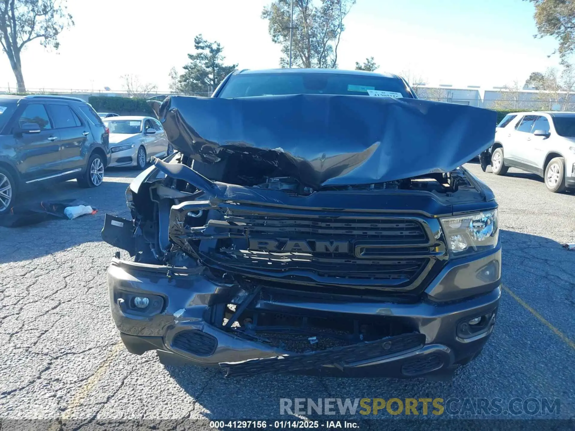 12 Photograph of a damaged car 1C6SRFMT6LN118624 RAM 1500 2020