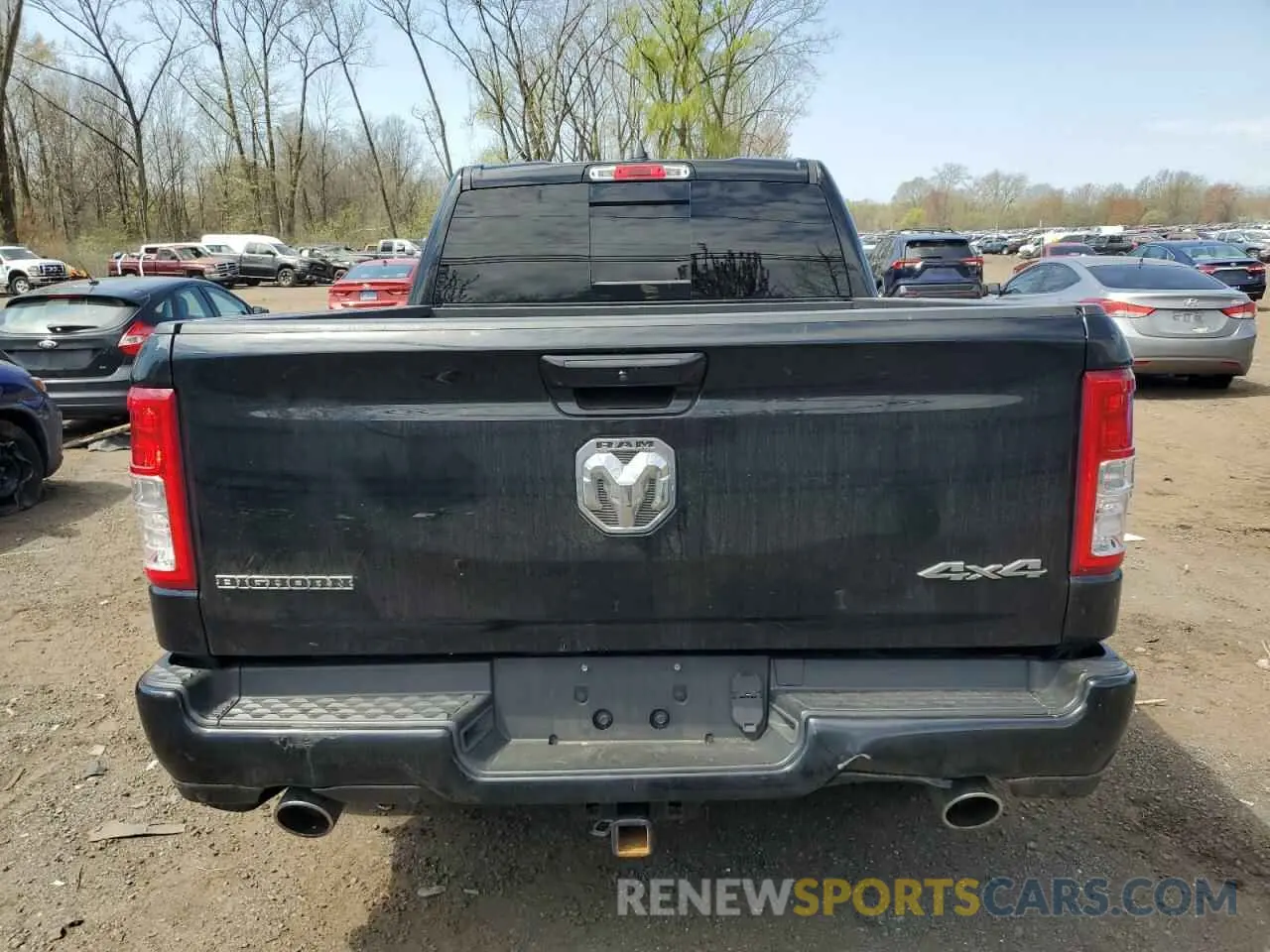 6 Photograph of a damaged car 1C6SRFMT8LN223701 RAM 1500 2020