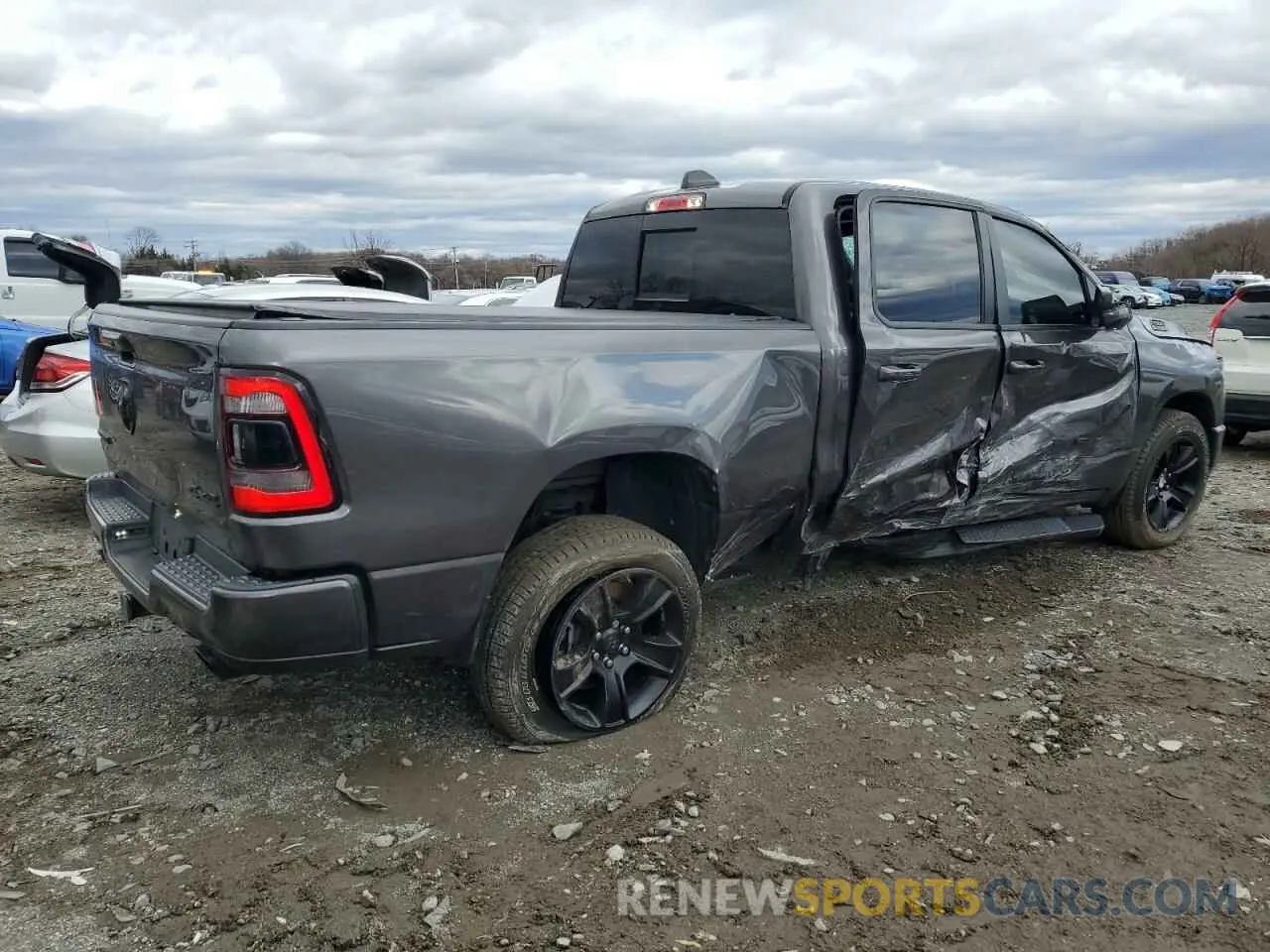 3 Photograph of a damaged car 1C6SRFMT9LN243987 RAM 1500 2020