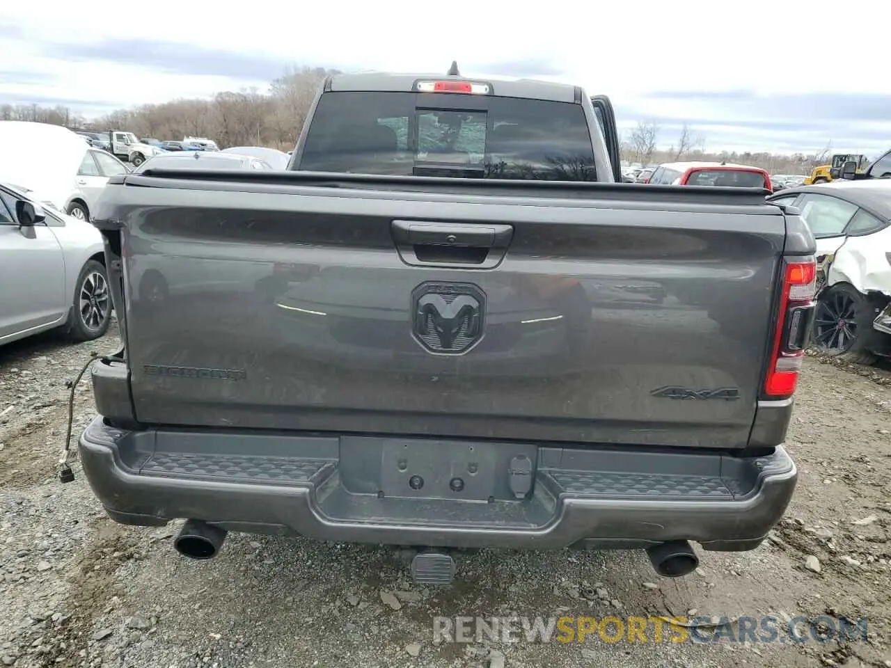 6 Photograph of a damaged car 1C6SRFMT9LN243987 RAM 1500 2020