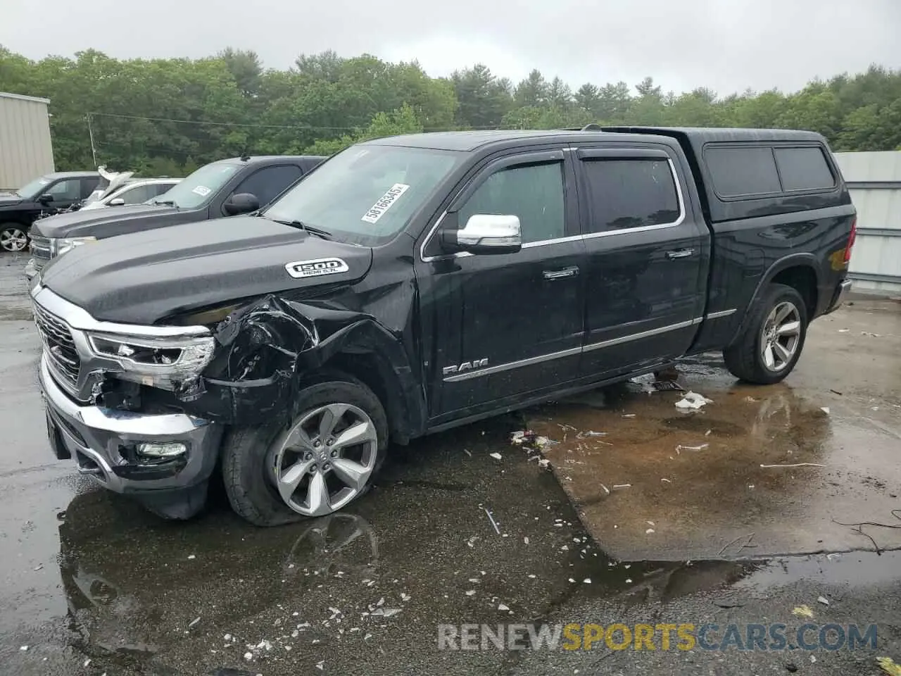 1 Photograph of a damaged car 1C6SRFPT8LN329237 RAM 1500 2020