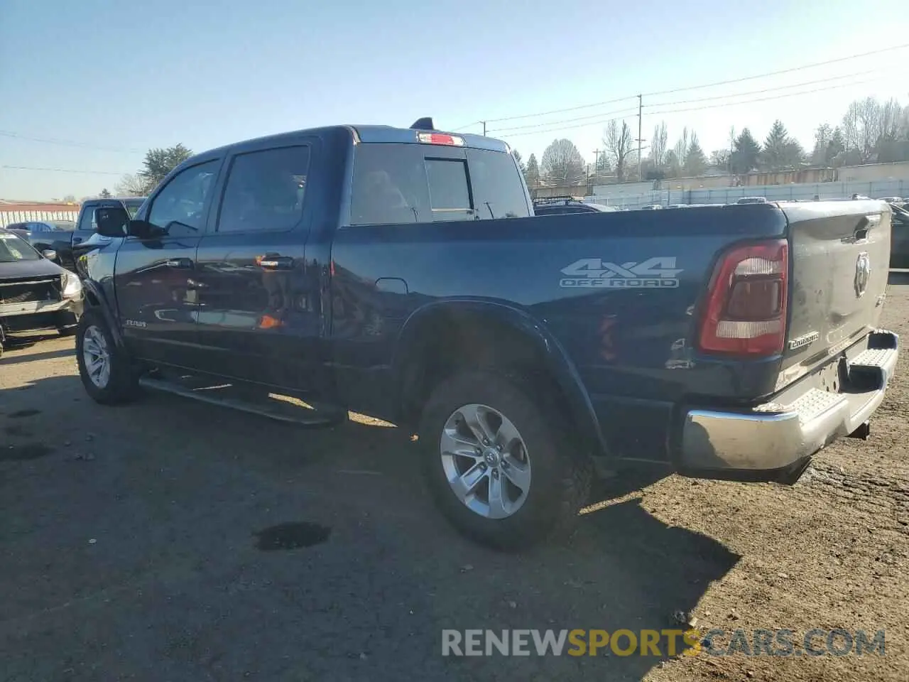 2 Photograph of a damaged car 1C6SRFRT3LN118525 RAM 1500 2020