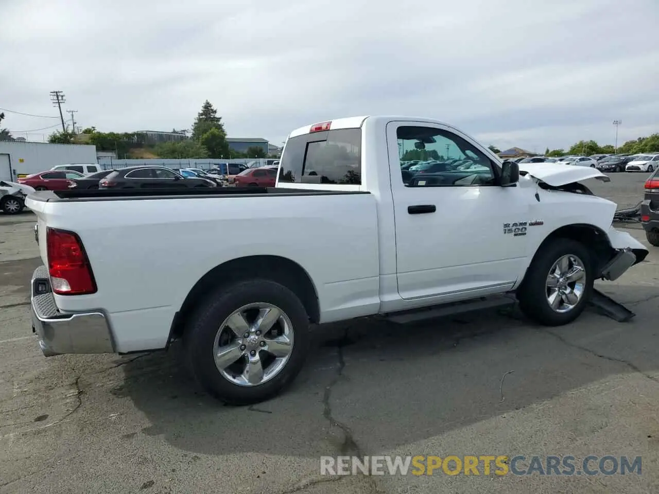 3 Photograph of a damaged car 3C6JR6AT2LG232080 RAM 1500 2020