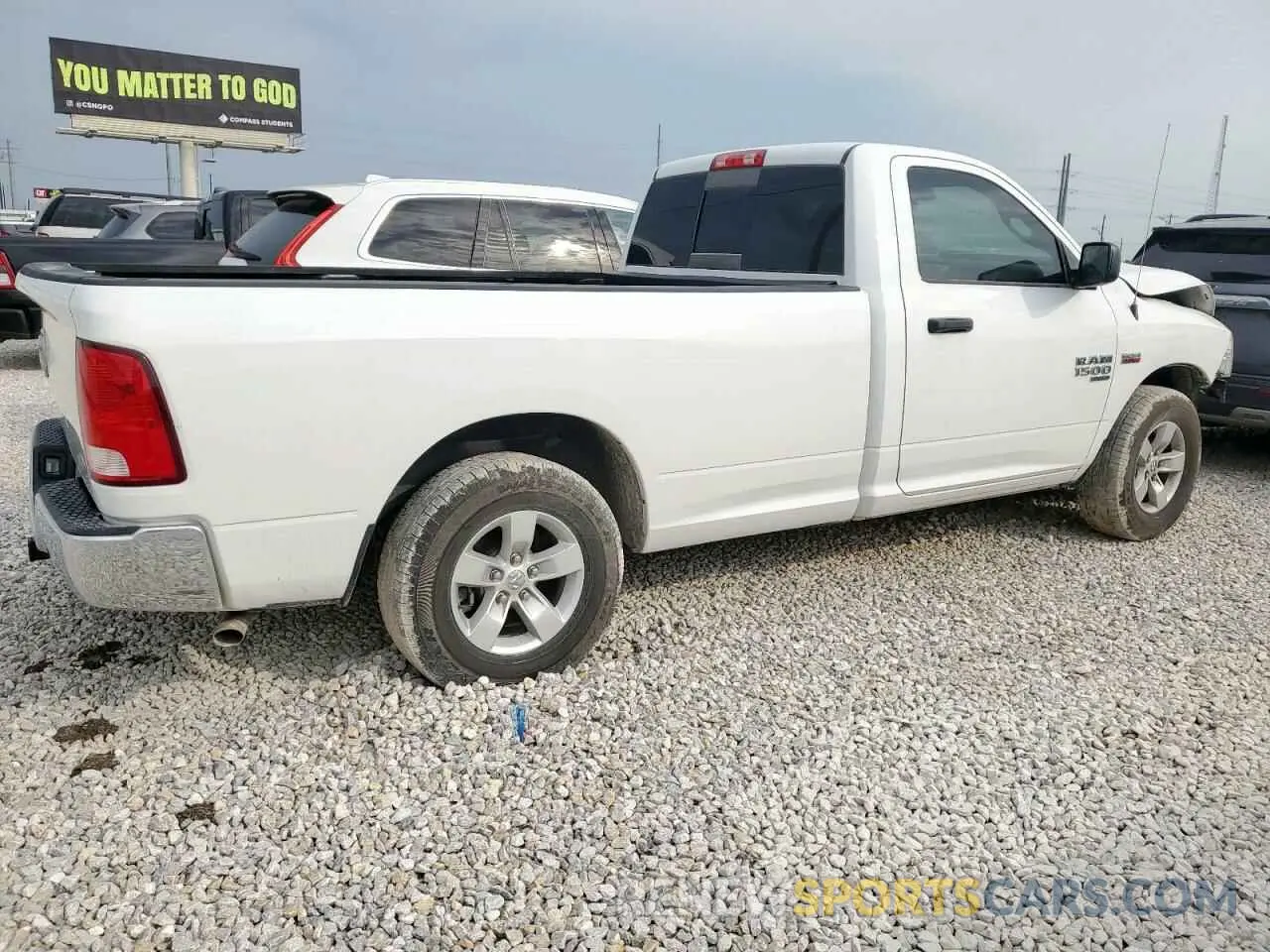 3 Photograph of a damaged car 3C6JR6DT9LG138774 RAM 1500 2020