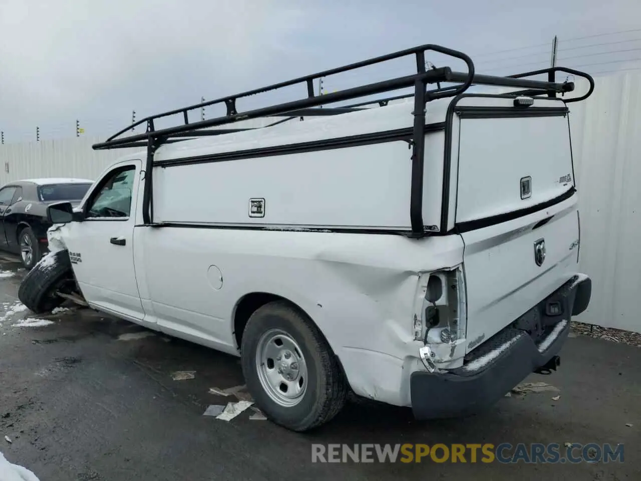 2 Photograph of a damaged car 3C6JR7DT1LG260552 RAM 1500 2020