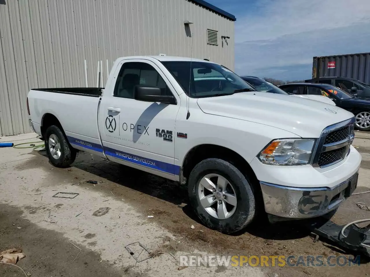 4 Photograph of a damaged car 3C6JR7ET0LG140417 RAM 1500 2020