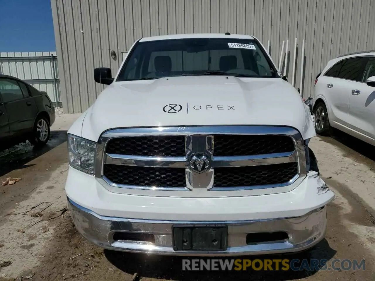 5 Photograph of a damaged car 3C6JR7ET0LG140417 RAM 1500 2020