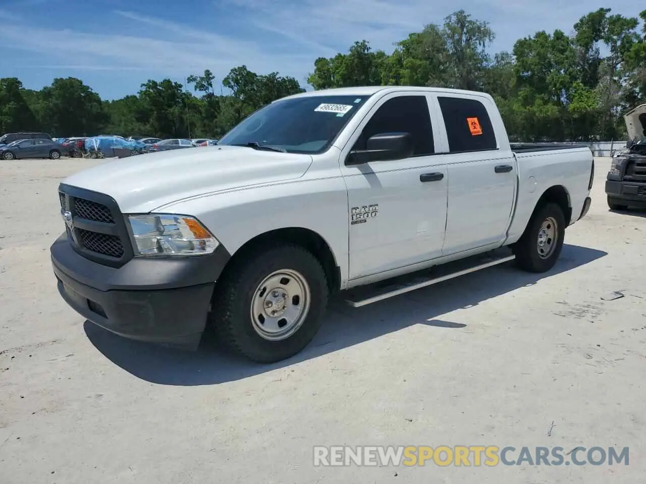 1 Photograph of a damaged car 3C6RR6KG8LG224652 RAM 1500 2020