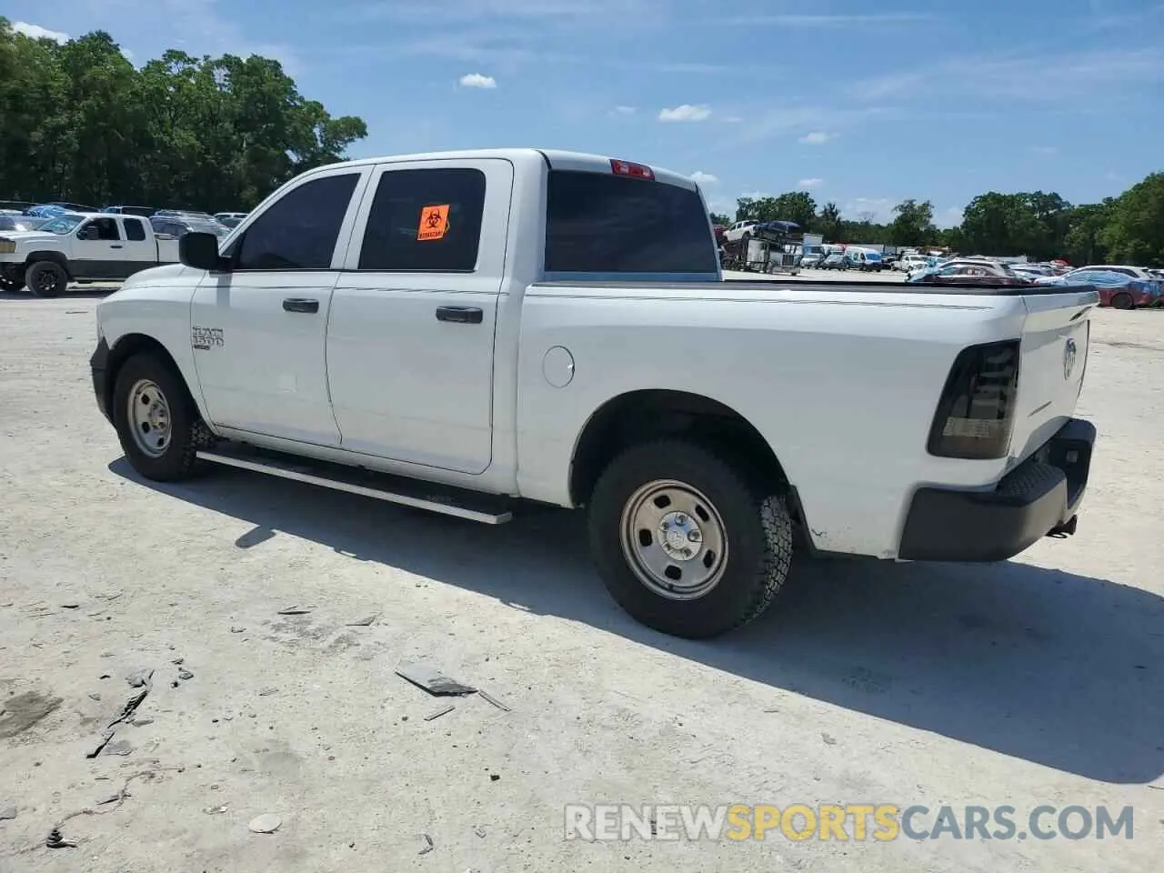 2 Photograph of a damaged car 3C6RR6KG8LG224652 RAM 1500 2020