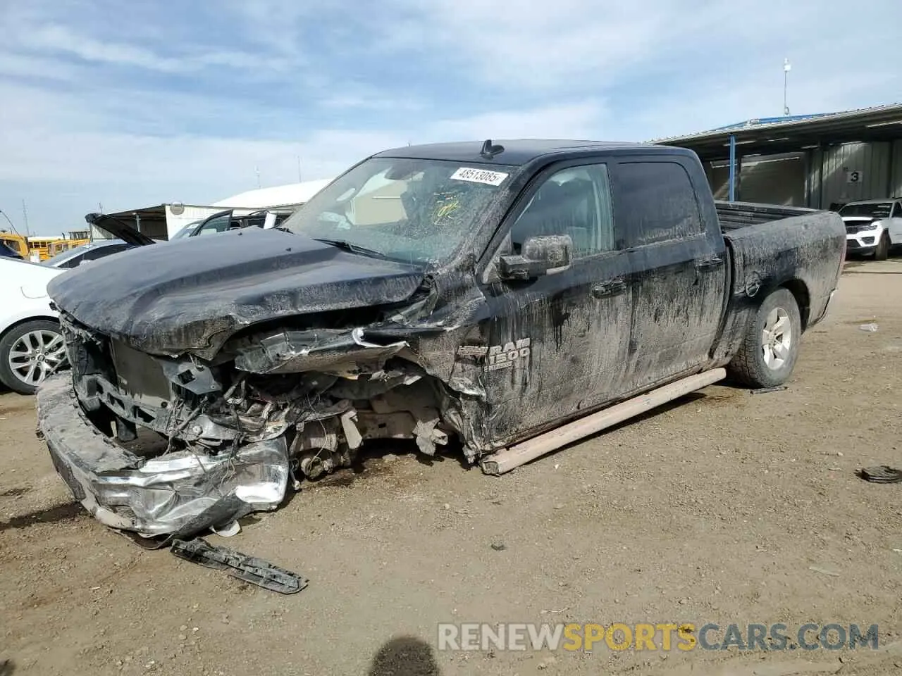 1 Photograph of a damaged car 3C6RR7LT2LG160674 RAM 1500 2020
