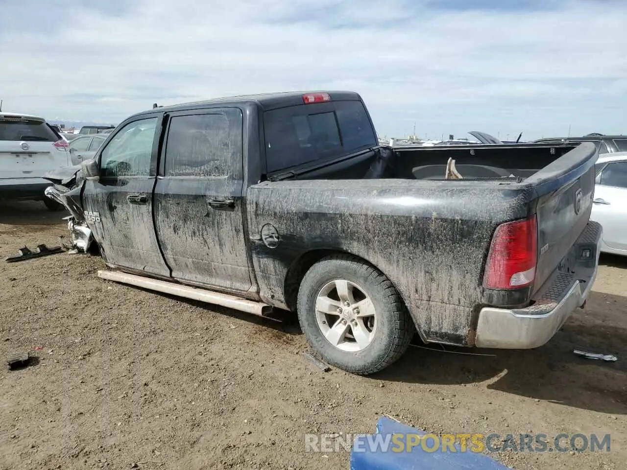 2 Photograph of a damaged car 3C6RR7LT2LG160674 RAM 1500 2020