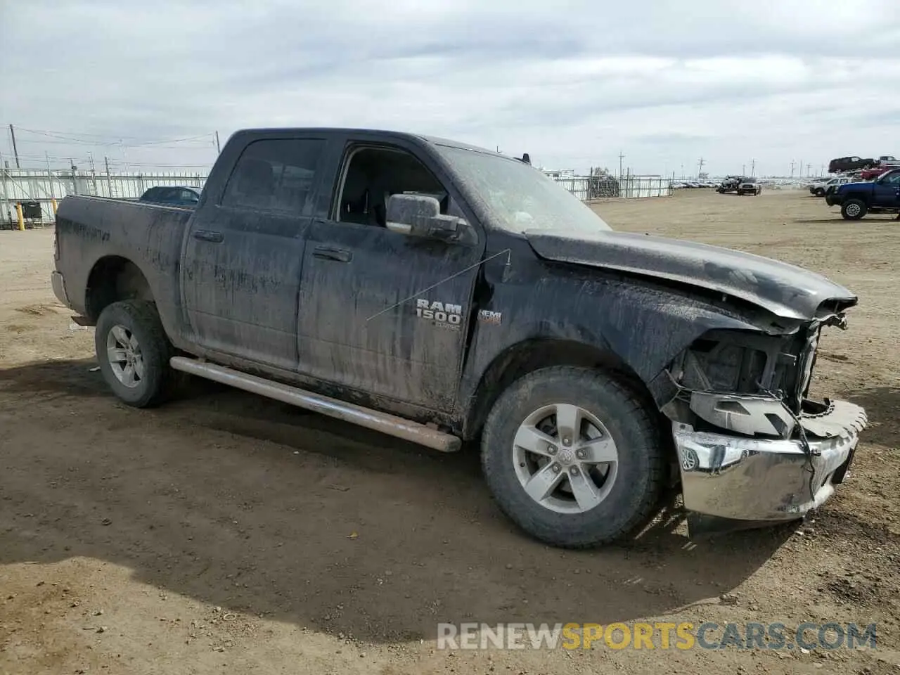 4 Photograph of a damaged car 3C6RR7LT2LG160674 RAM 1500 2020