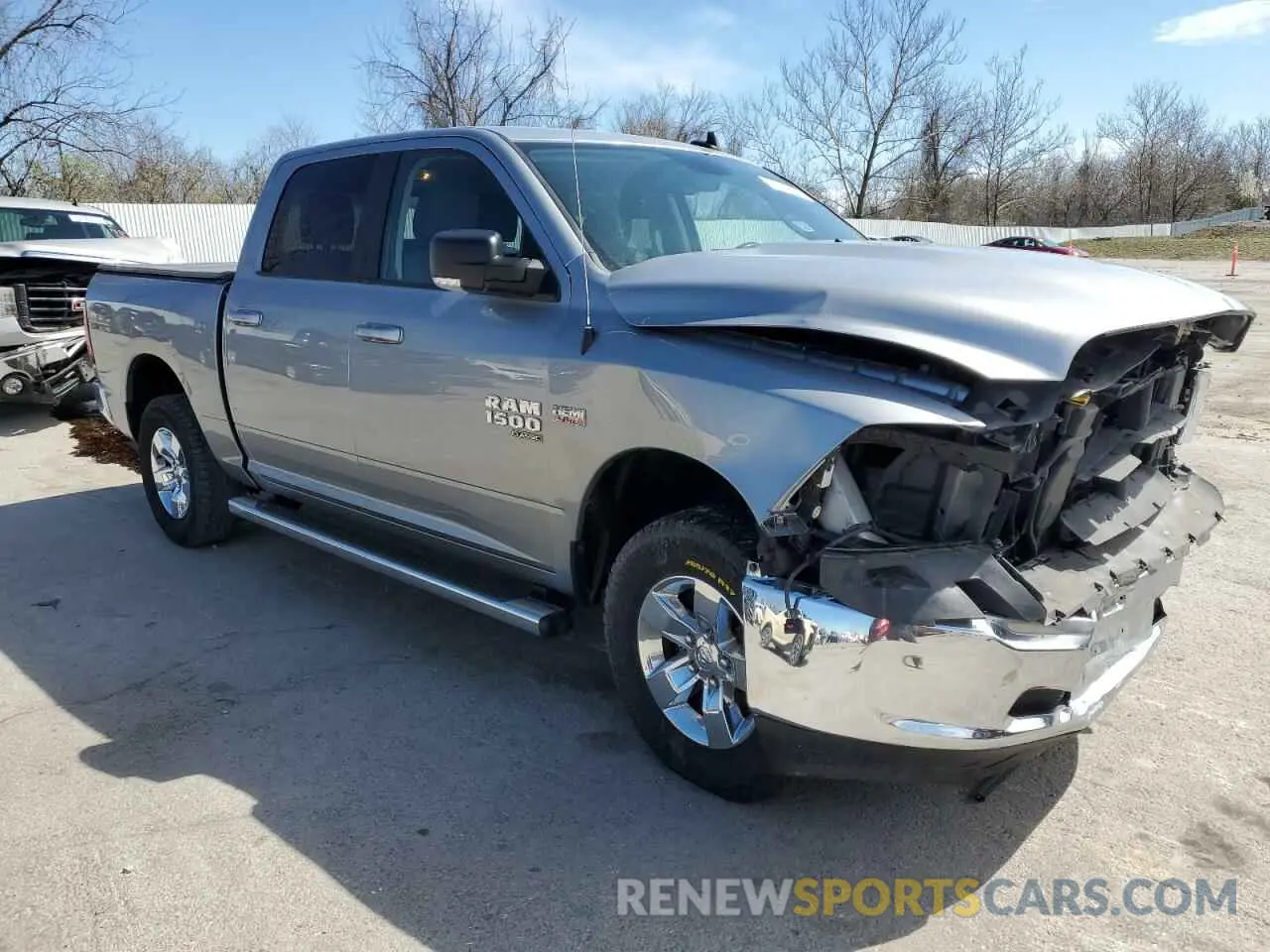 4 Photograph of a damaged car 3C6RR7LT7LG182105 RAM 1500 2020