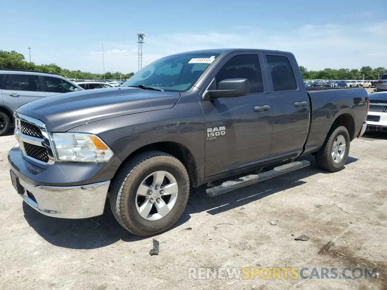 1 Photograph of a damaged car 1C6RR6FG4MS524919 RAM 1500 2021