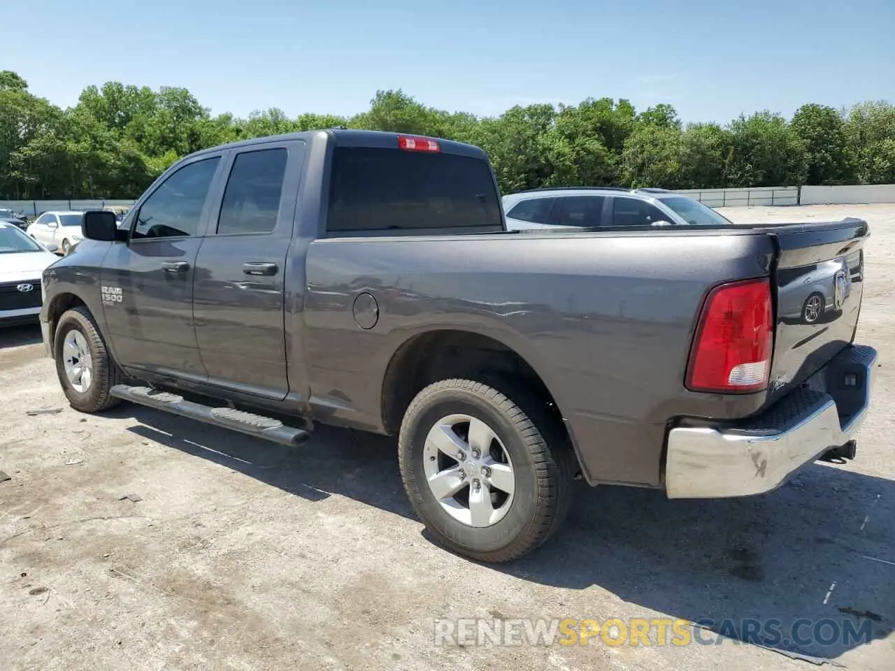 2 Photograph of a damaged car 1C6RR6FG4MS524919 RAM 1500 2021