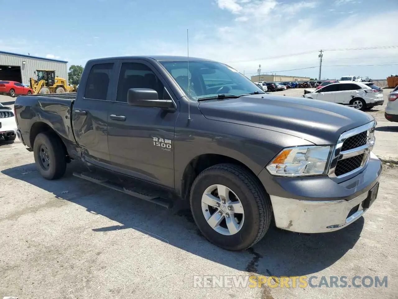 4 Photograph of a damaged car 1C6RR6FG4MS524919 RAM 1500 2021