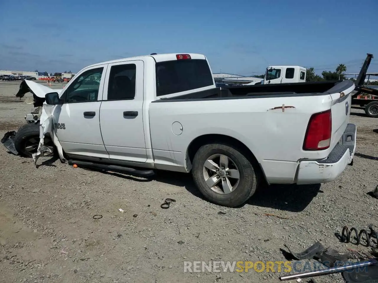 2 Photograph of a damaged car 1C6RR6FG5HS684409 RAM 1500 2021