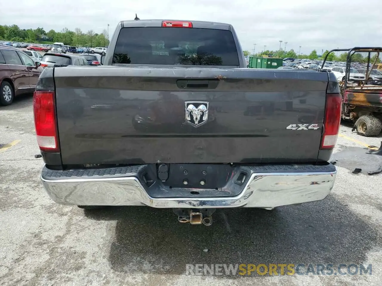 6 Photograph of a damaged car 1C6RR6FG6MS508639 RAM 1500 2021