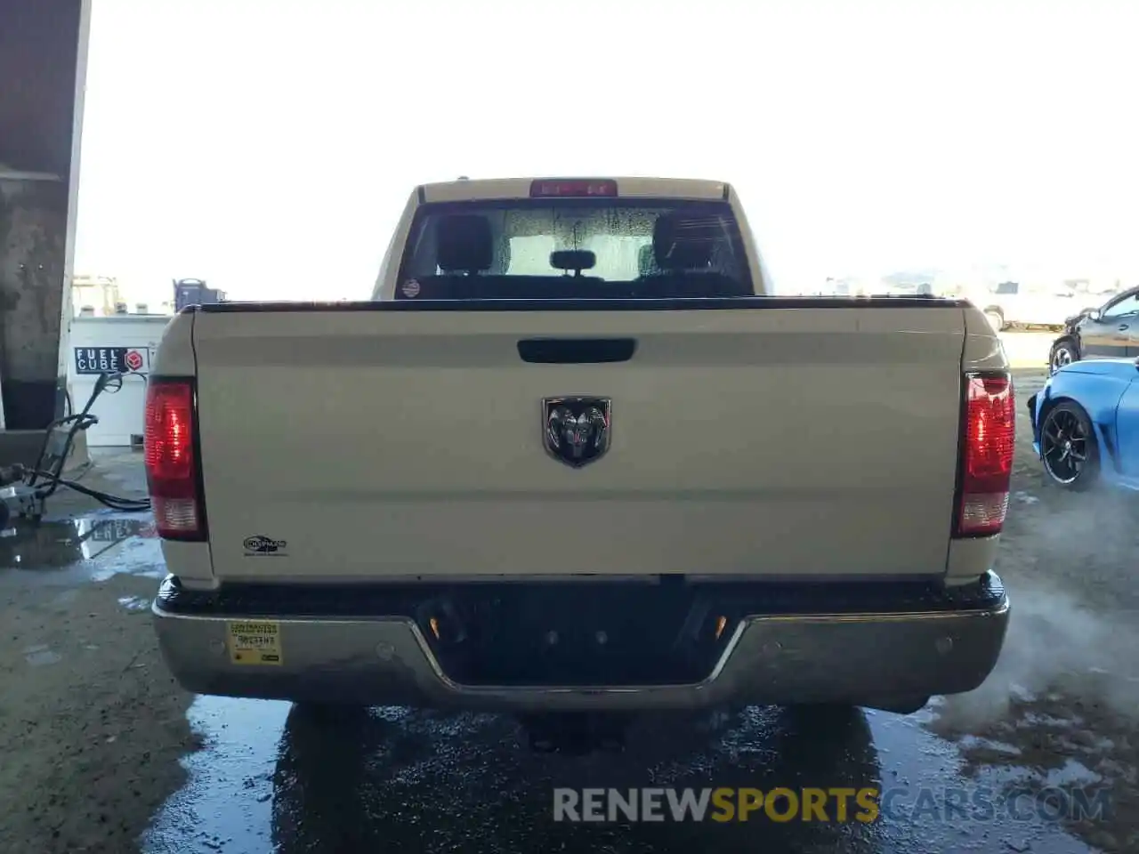 6 Photograph of a damaged car 1C6RR6FG6MS512819 RAM 1500 2021