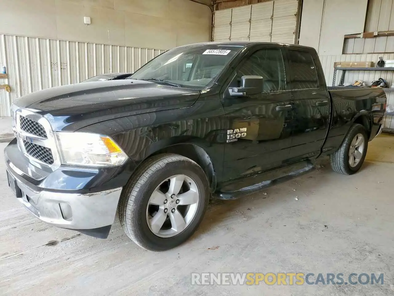 1 Photograph of a damaged car 1C6RR6FG8MS508223 RAM 1500 2021