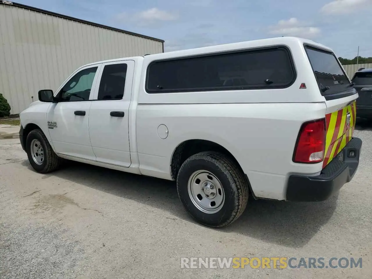 2 Photograph of a damaged car 1C6RR6FG9MS513009 RAM 1500 2021