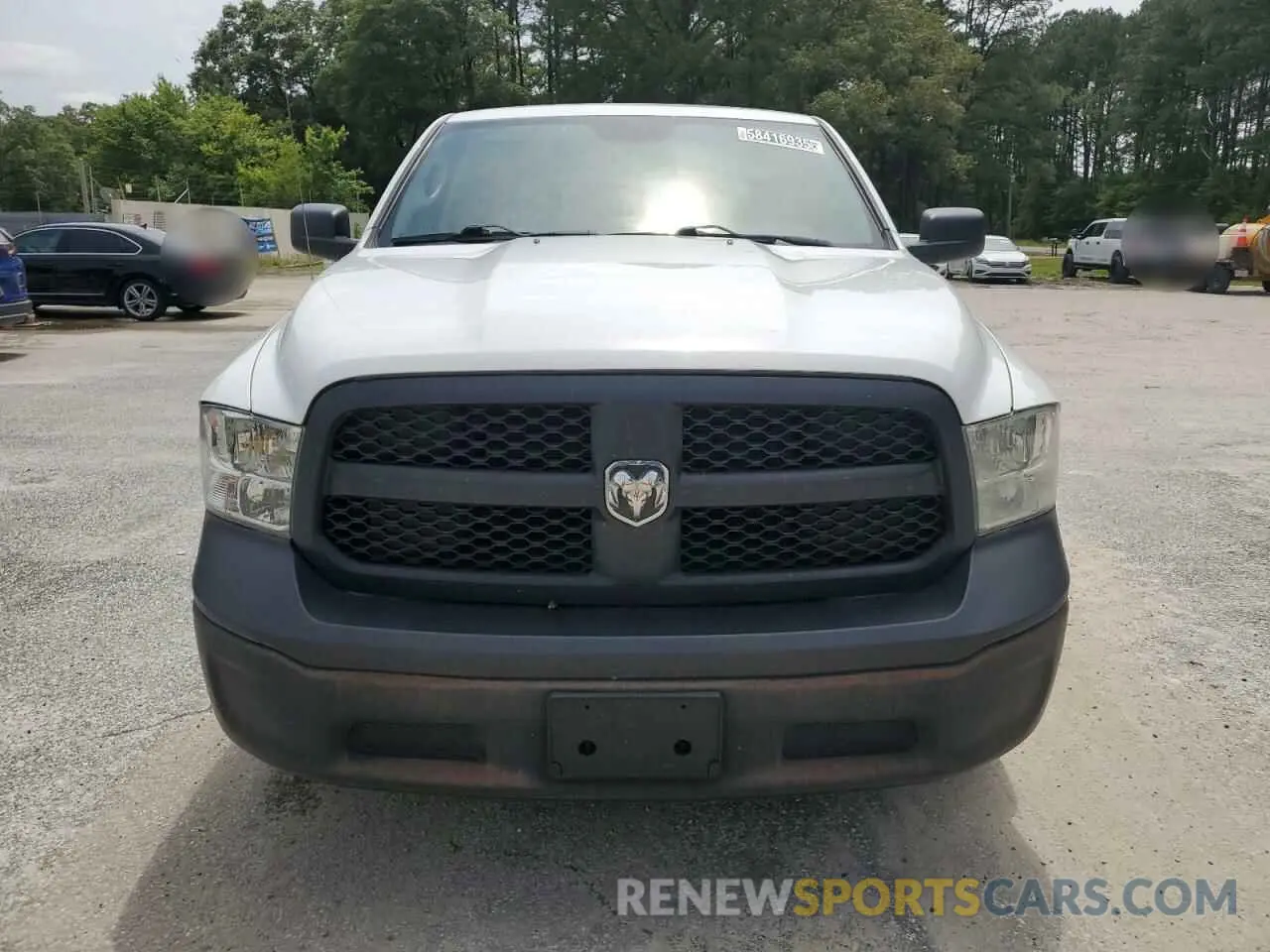 5 Photograph of a damaged car 1C6RR6FG9MS513009 RAM 1500 2021