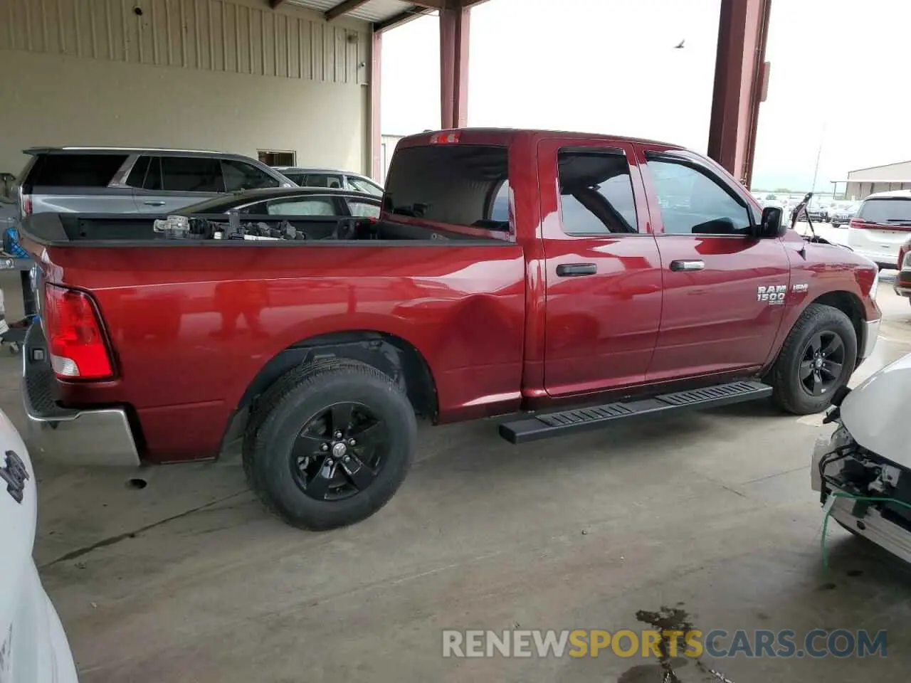 3 Photograph of a damaged car 1C6RR6FT1MS521053 RAM 1500 2021