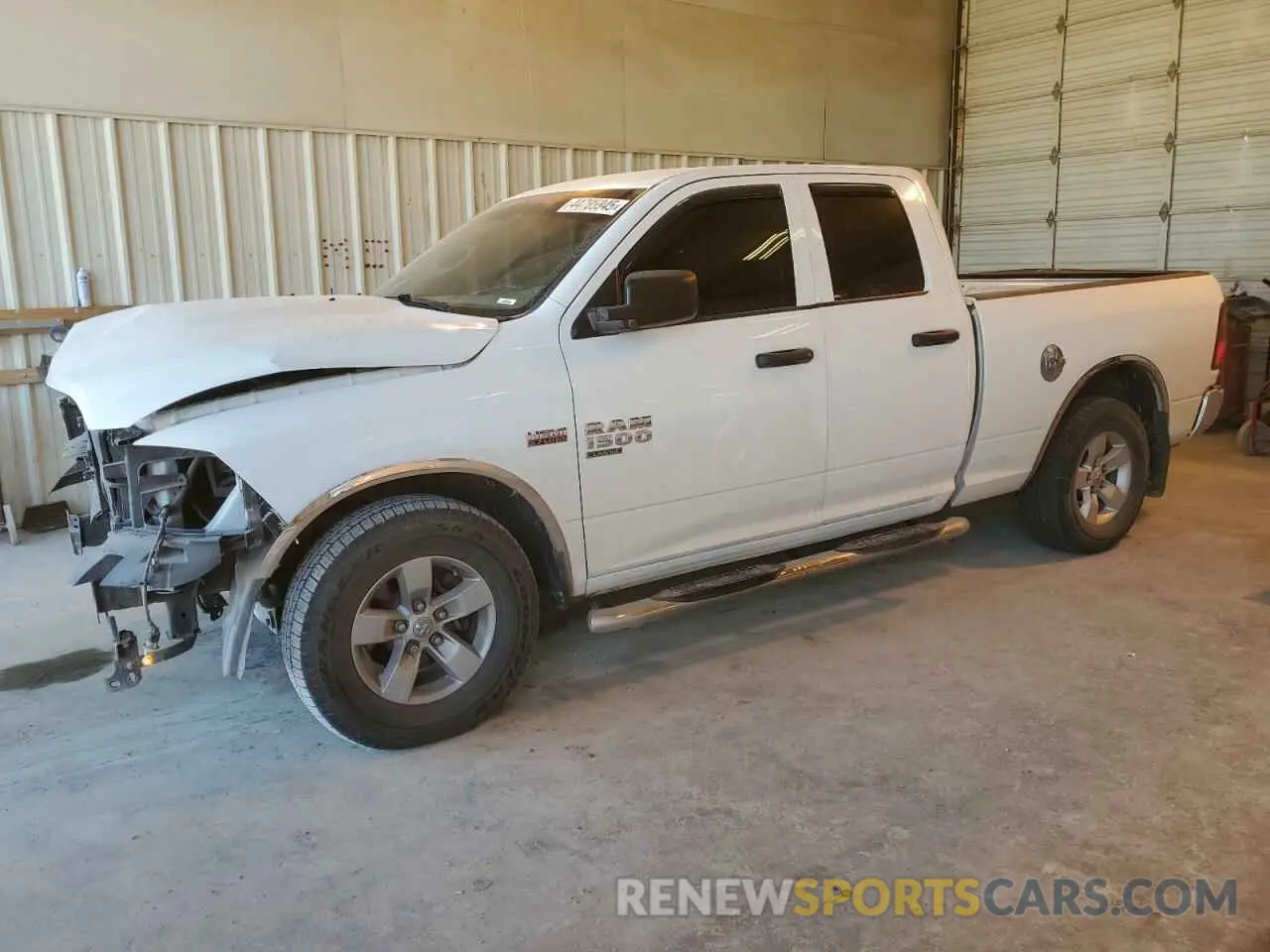 1 Photograph of a damaged car 1C6RR6FT2MS534474 RAM 1500 2021