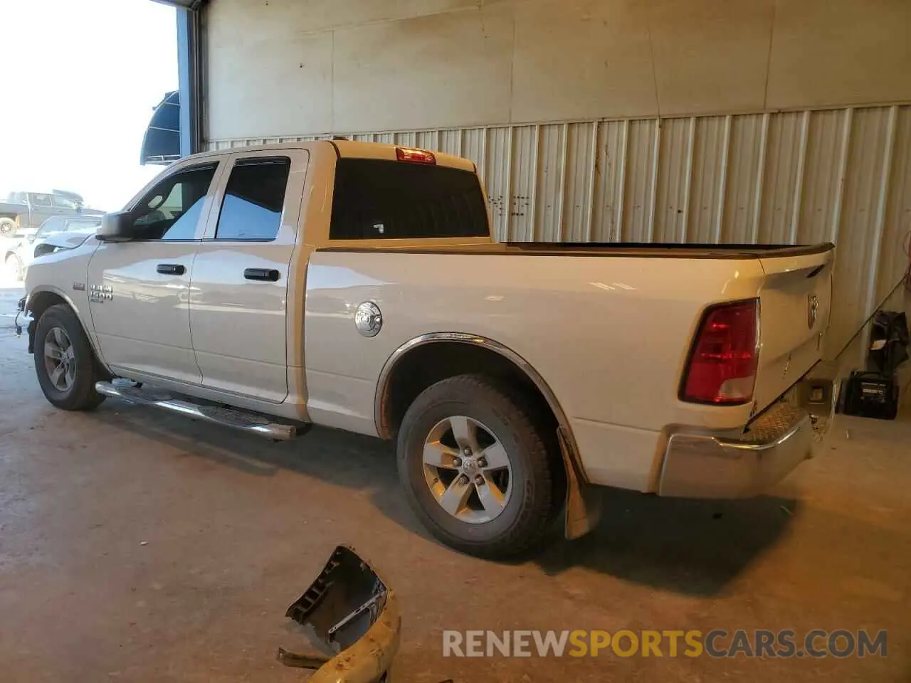 2 Photograph of a damaged car 1C6RR6FT2MS534474 RAM 1500 2021