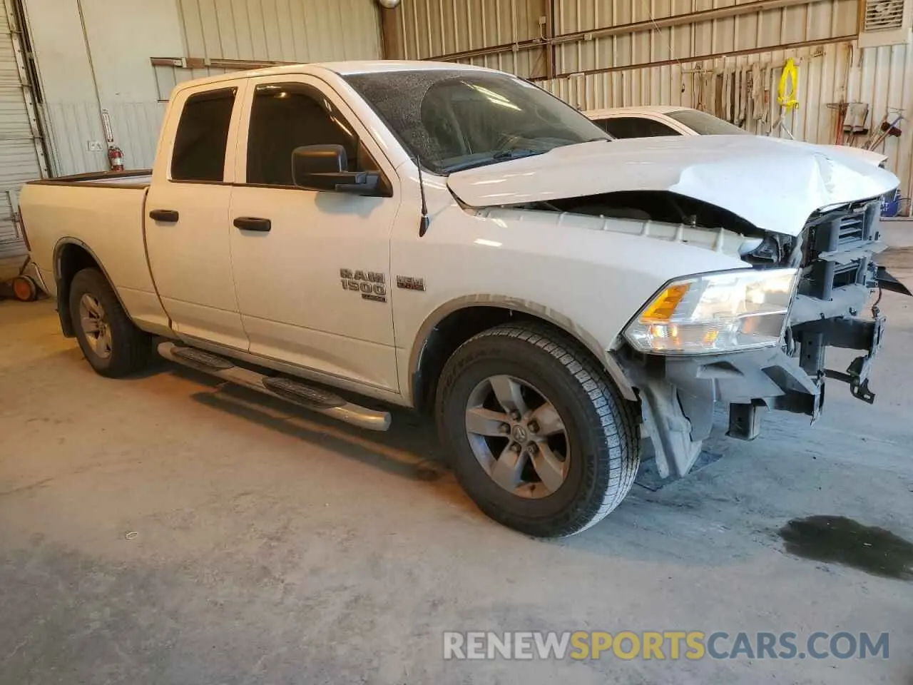 4 Photograph of a damaged car 1C6RR6FT2MS534474 RAM 1500 2021