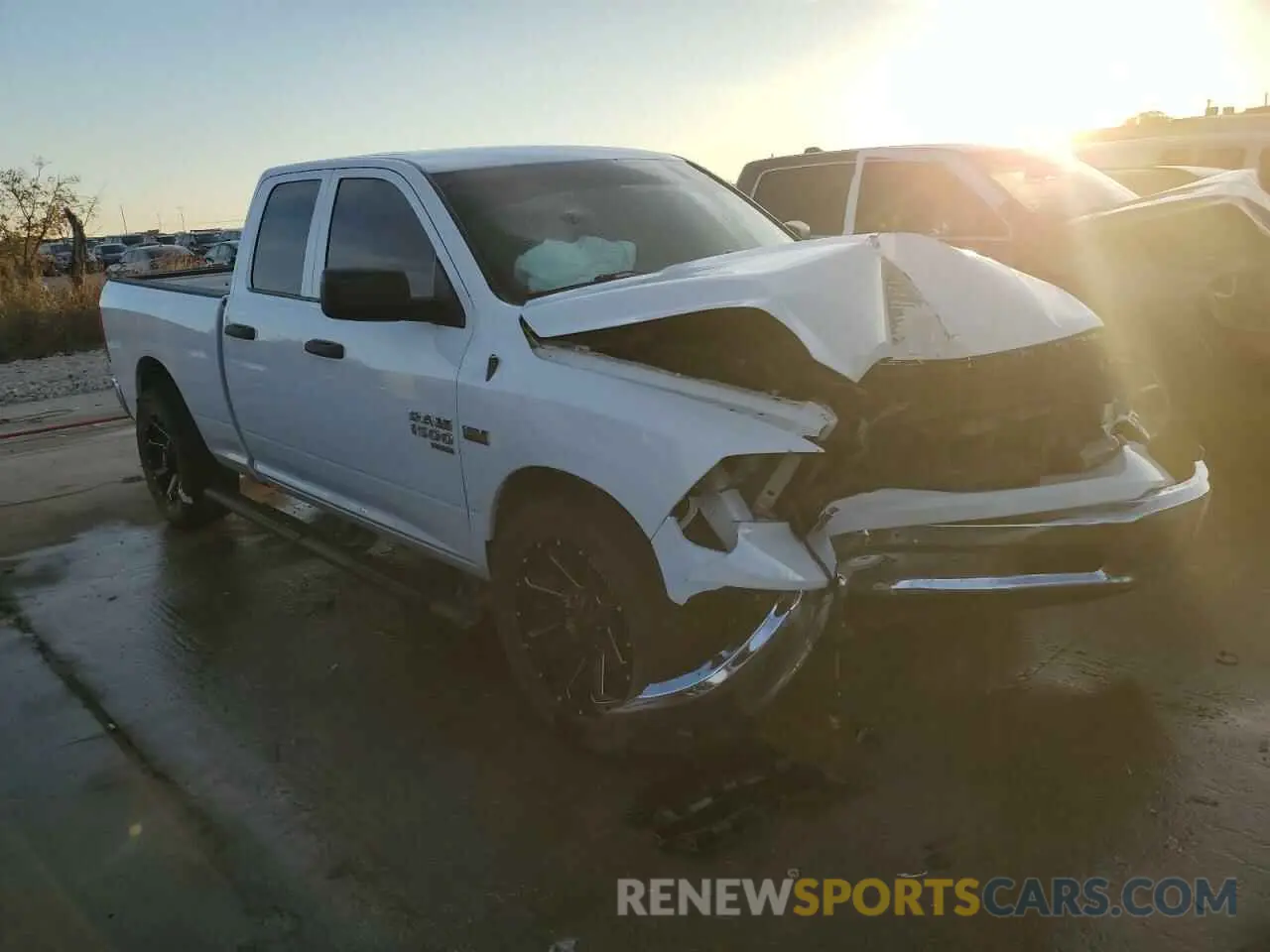 4 Photograph of a damaged car 1C6RR6FT3MS569041 RAM 1500 2021