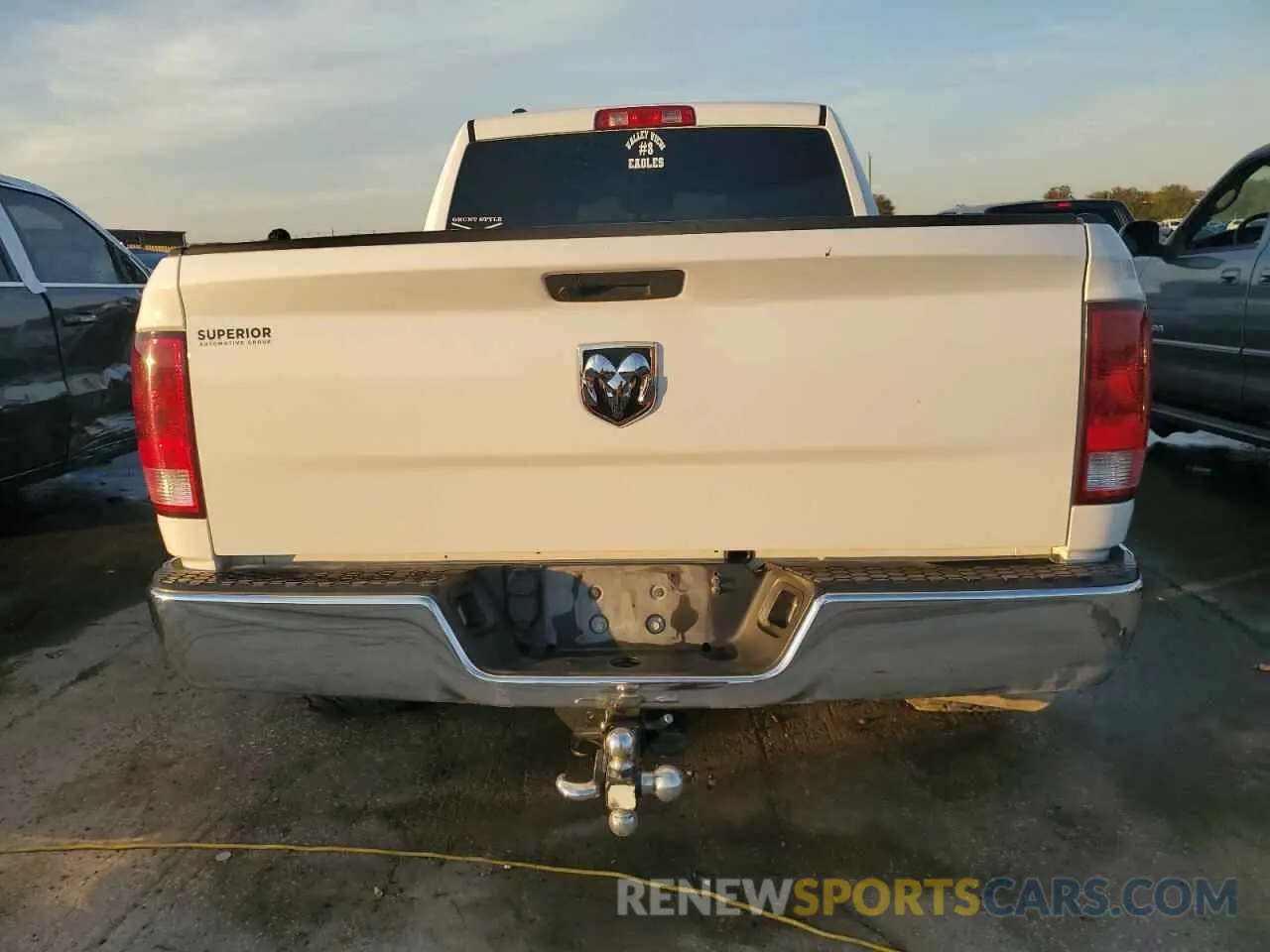 6 Photograph of a damaged car 1C6RR6FT3MS569041 RAM 1500 2021