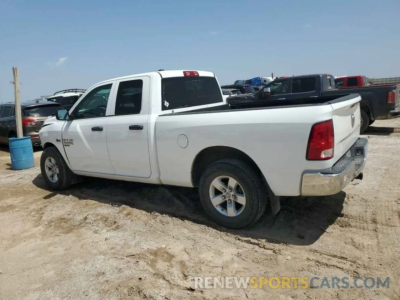 2 Photograph of a damaged car 1C6RR6FT4MS500570 RAM 1500 2021