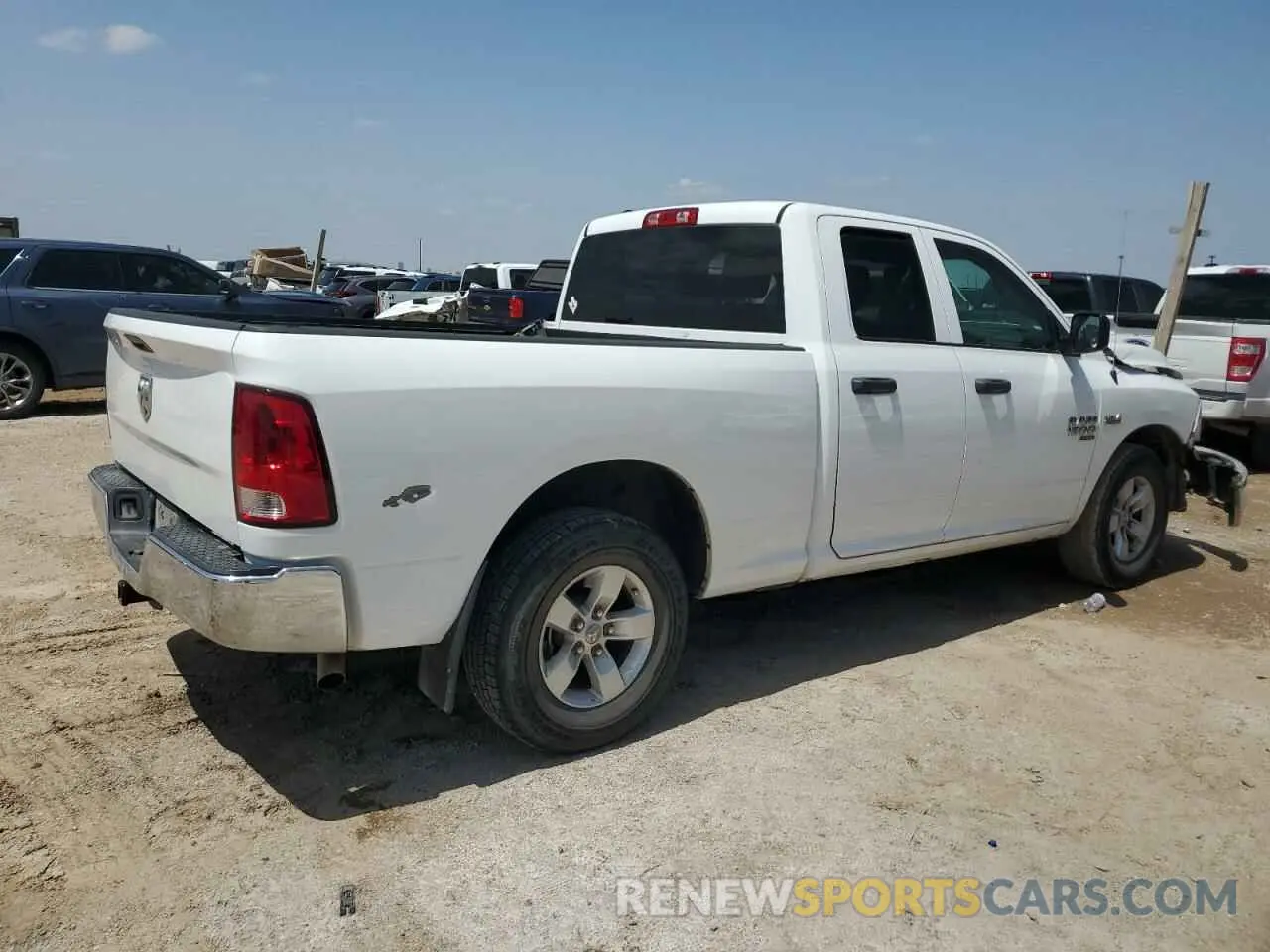 3 Photograph of a damaged car 1C6RR6FT4MS500570 RAM 1500 2021
