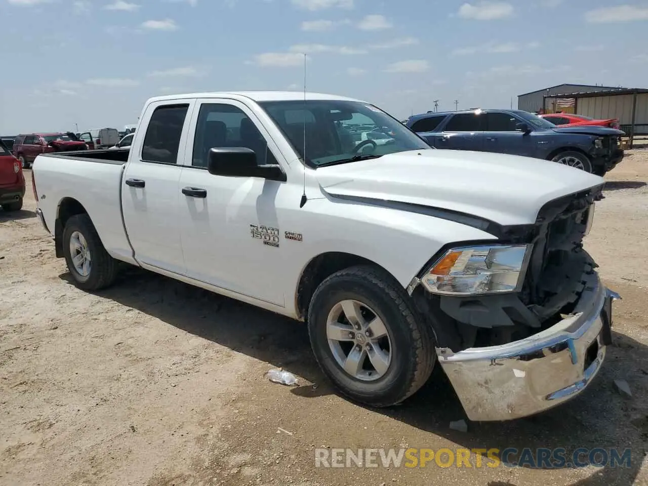 4 Photograph of a damaged car 1C6RR6FT4MS500570 RAM 1500 2021