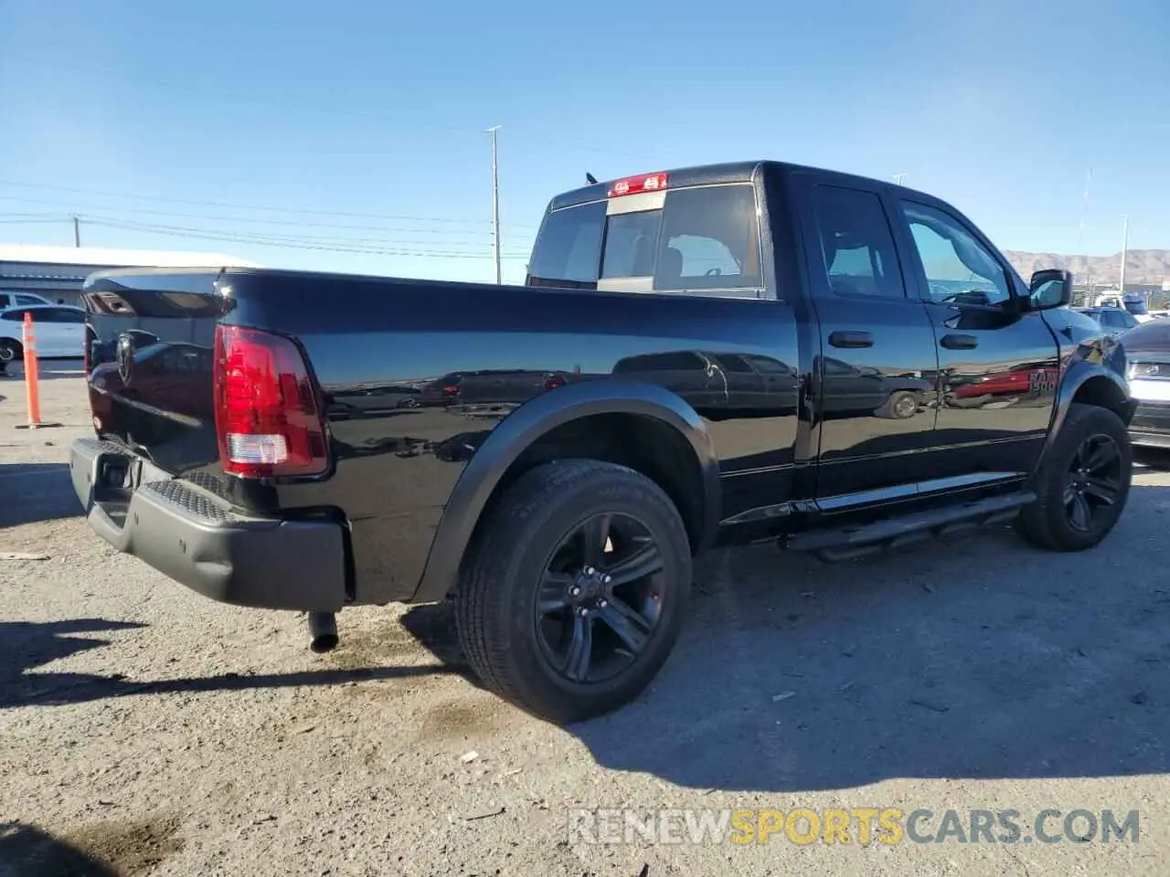 3 Photograph of a damaged car 1C6RR6GGXMS515480 RAM 1500 2021