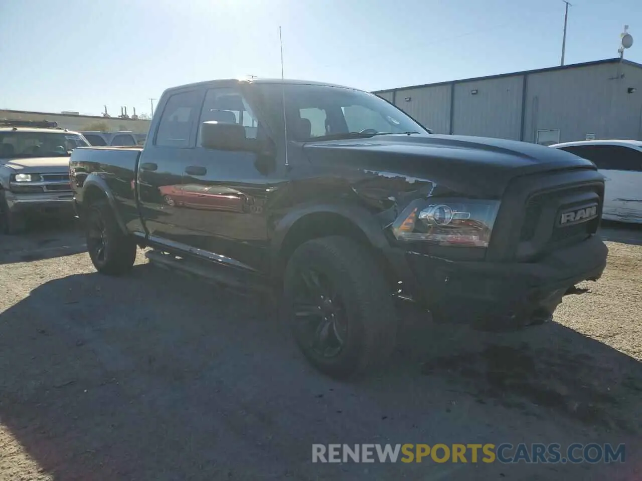 4 Photograph of a damaged car 1C6RR6GGXMS515480 RAM 1500 2021