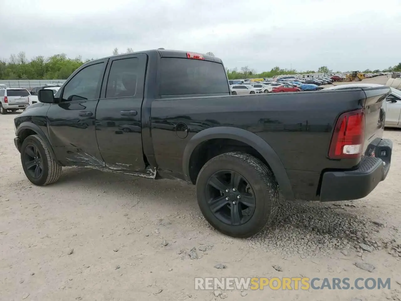 2 Photograph of a damaged car 1C6RR6GGXMS558927 RAM 1500 2021