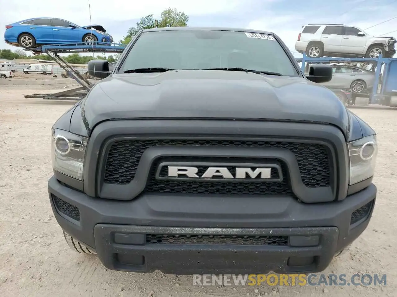 5 Photograph of a damaged car 1C6RR6GGXMS558927 RAM 1500 2021