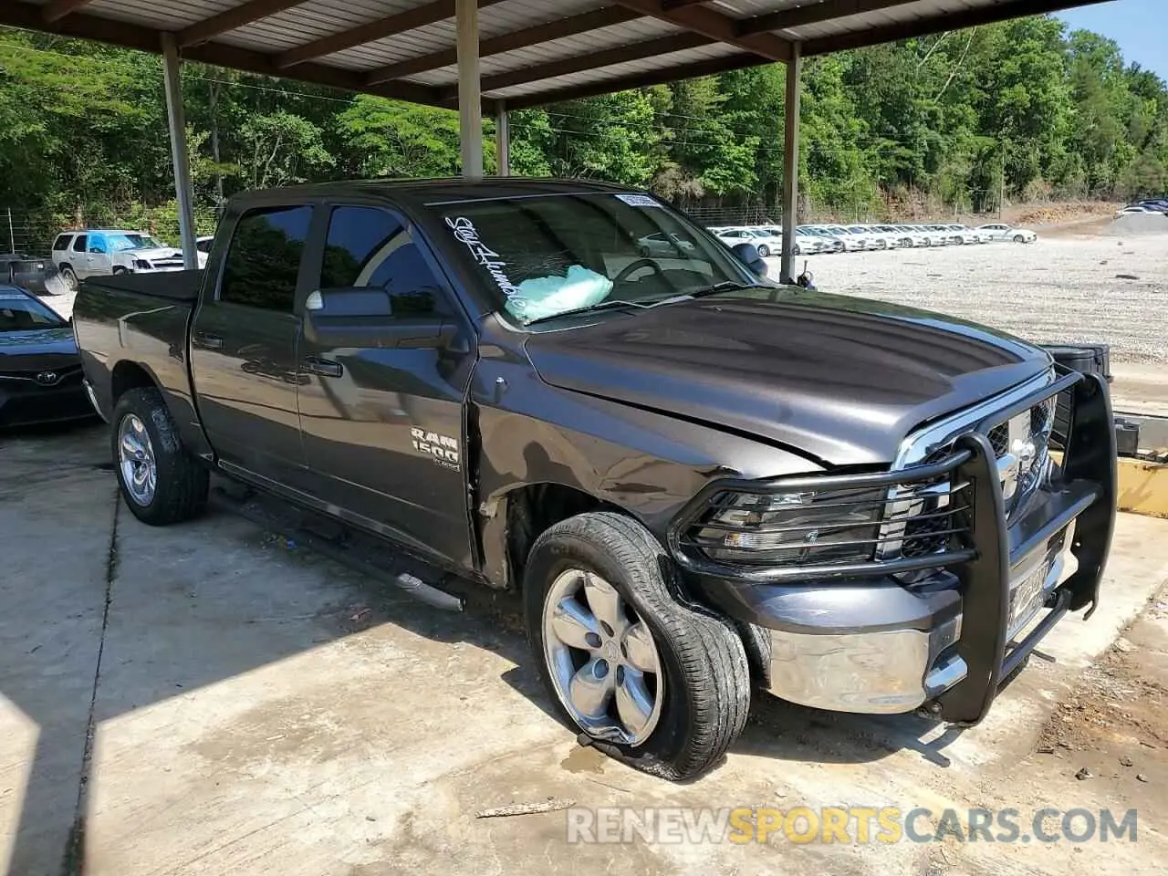 4 Photograph of a damaged car 1C6RR6LG1MS530181 RAM 1500 2021