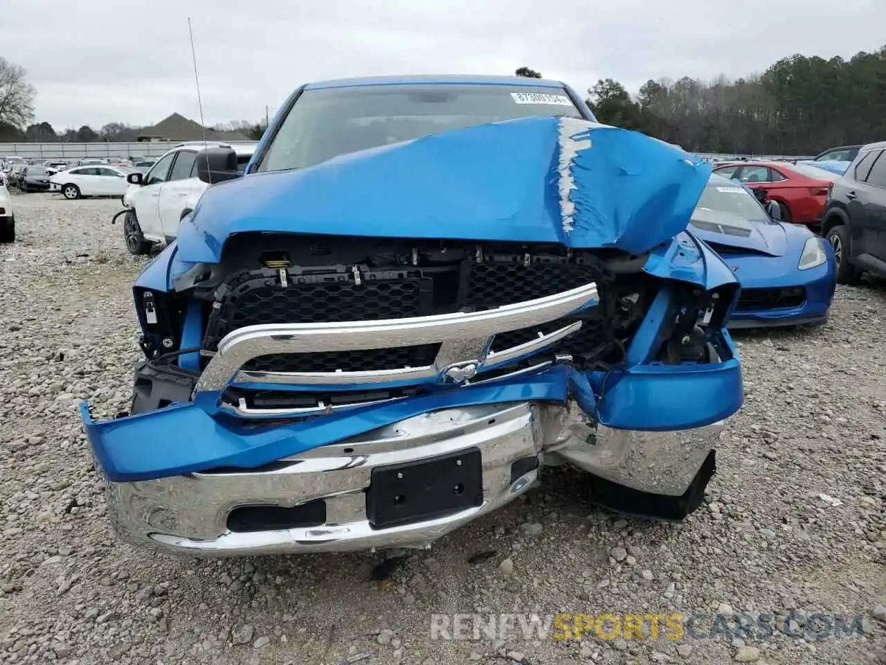 5 Photograph of a damaged car 1C6RR6LG1MS557543 RAM 1500 2021