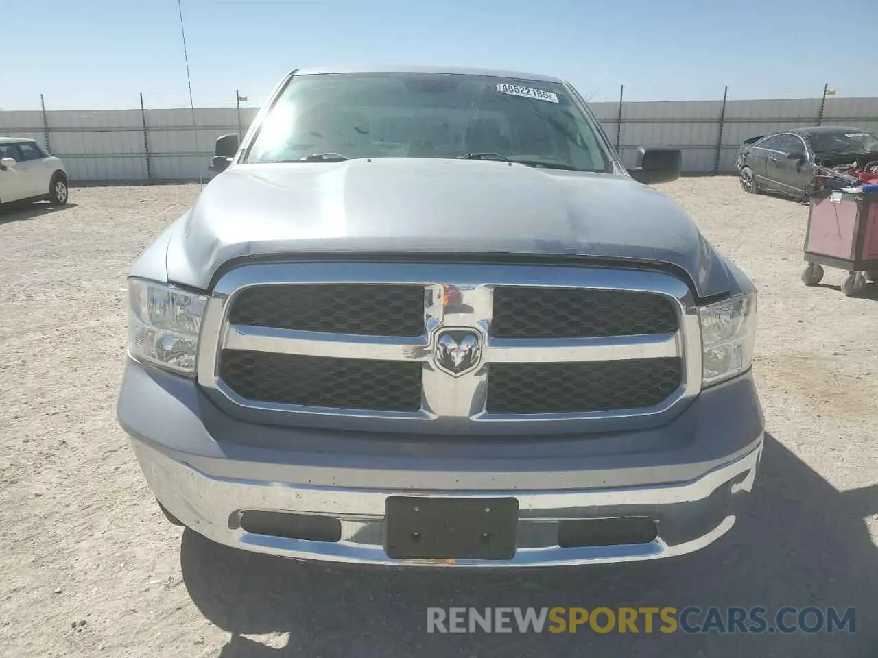 5 Photograph of a damaged car 1C6RR6LGXMS531538 RAM 1500 2021
