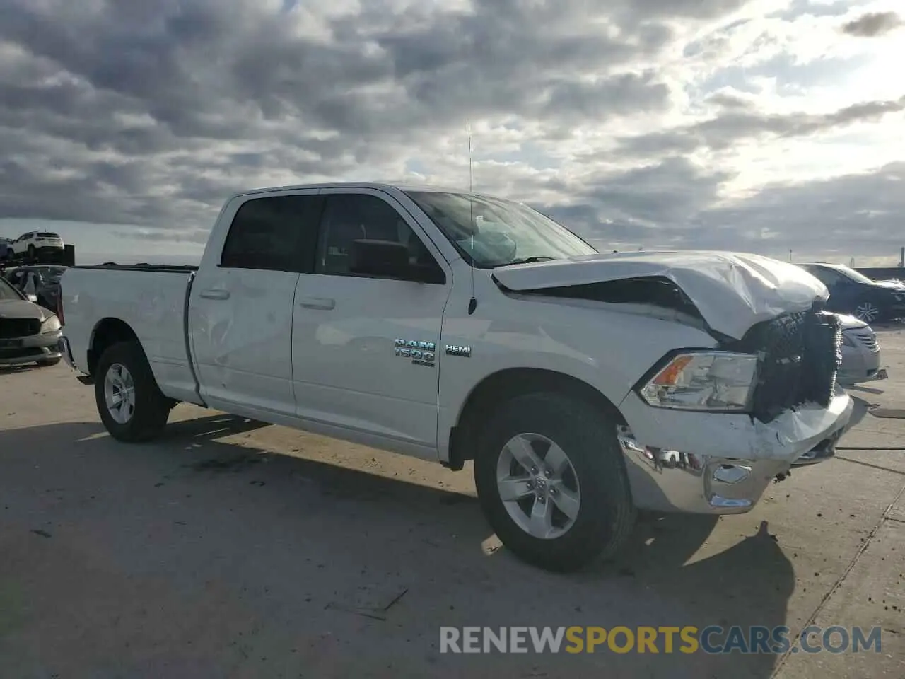 4 Photograph of a damaged car 1C6RR6TT5MS516202 RAM 1500 2021